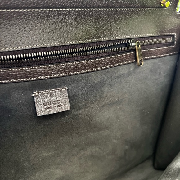 New Gucci Supreme Padlock Web Messenger Crossbody Business Bag - Picture 3 of 11